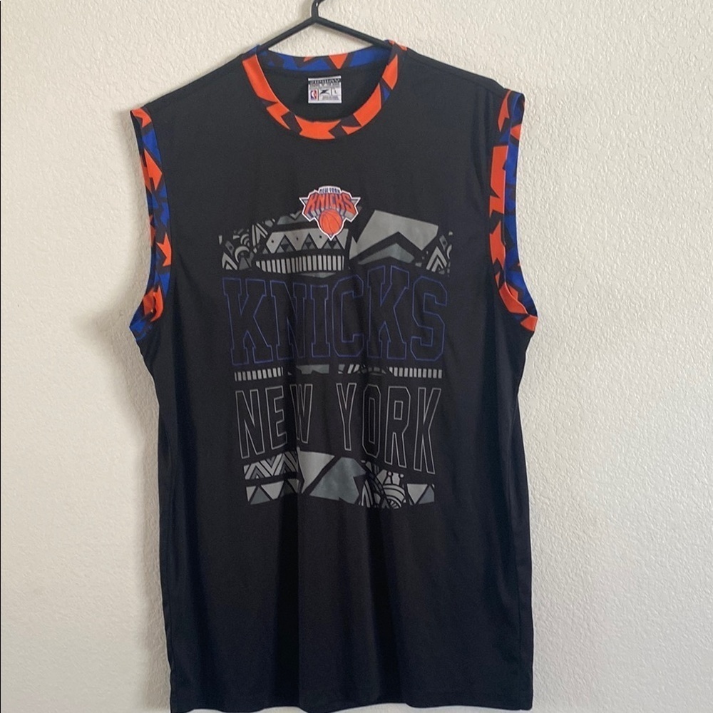 NBA New York Knicks Sleeveless Jersey Shirt by Zipway Size L